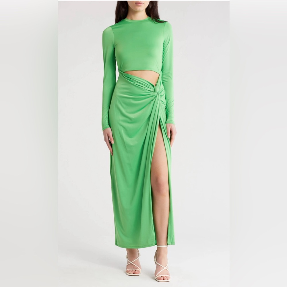 AFRM: Soo Long Sleeve Cutout Dress (Size M)